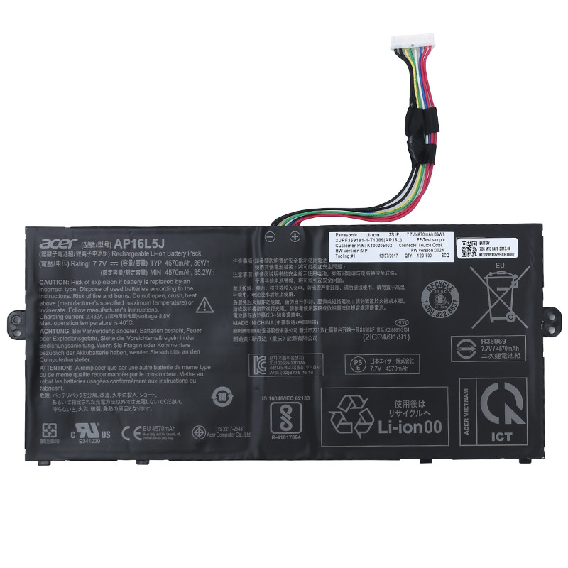 7.7V 36Wh Acer Swift 5 SF514-52T-56ZX Battery