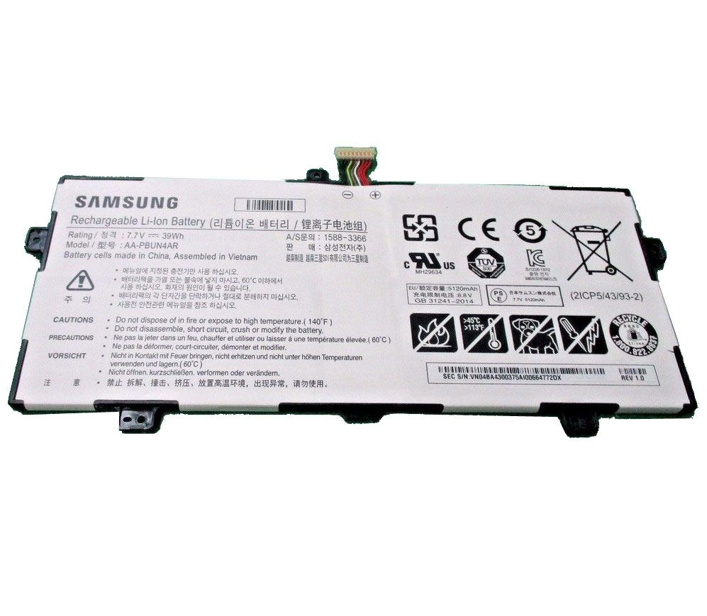Samsung NT901X5L-K05/R NT901X5L-K06/C Battery 7.7V 39Wh