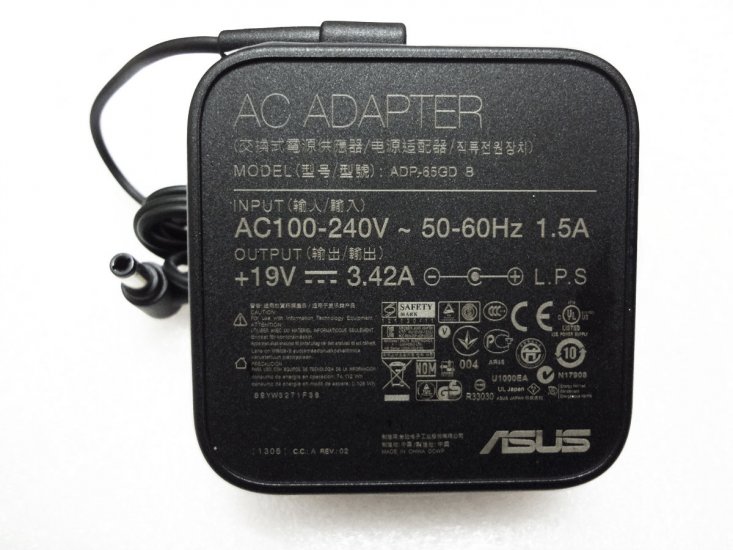 65W AC Adapter Charger Cord For Asus VivoBook S451LB-CA057D