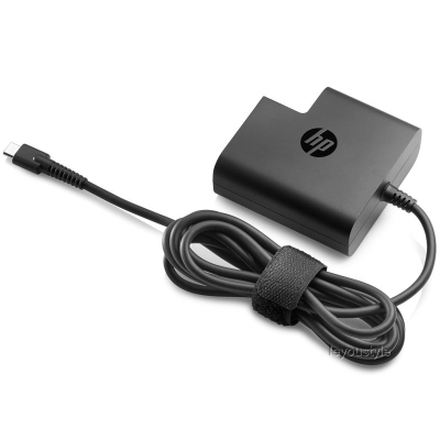 Original 65W HP Spectre 13-af010tu USB-C AC Power Adapter Charger - Click Image to Close
