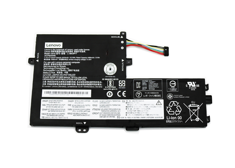 52.5Wh Lenovo IdeaPad S340-15IML 81NA001NGE Battery - Click Image to Close