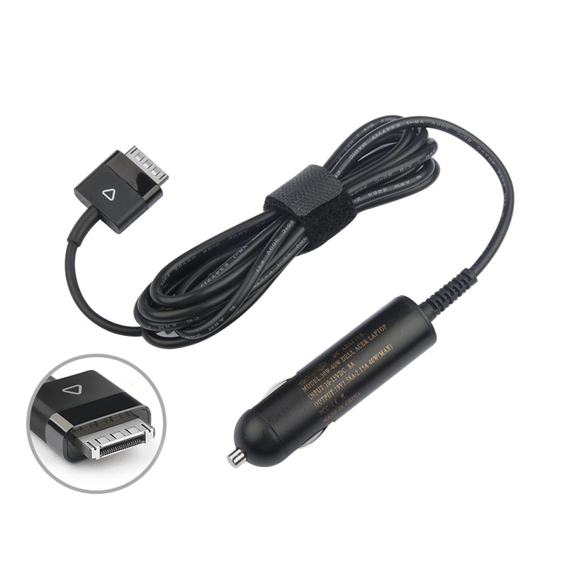 19V 1.58A Dell XPS 10 Tablet Auto Car Charger DC Adapter
