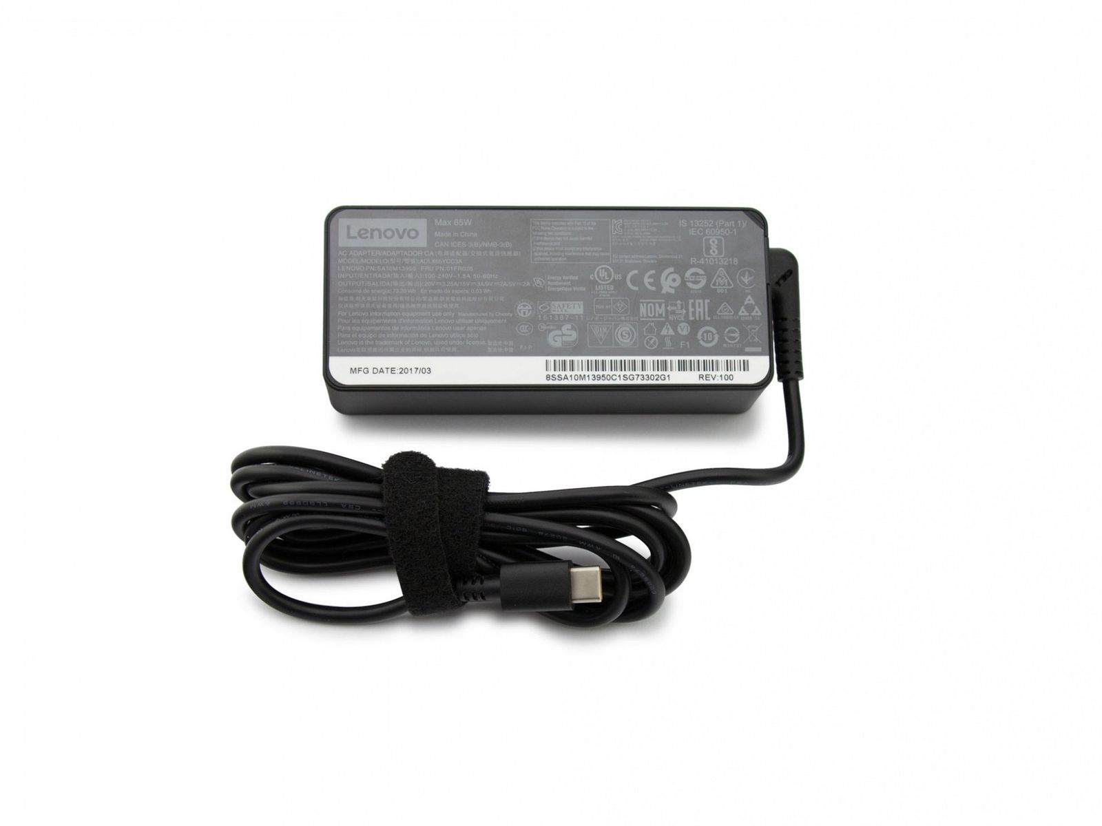 65W USB-C Lenovo ThinkPad Yoga 370 20JH002NGE AC Adapter Charger